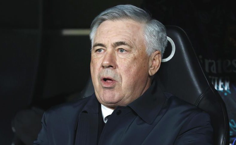 Carlo Ancelotti allenatore del Real Madrid