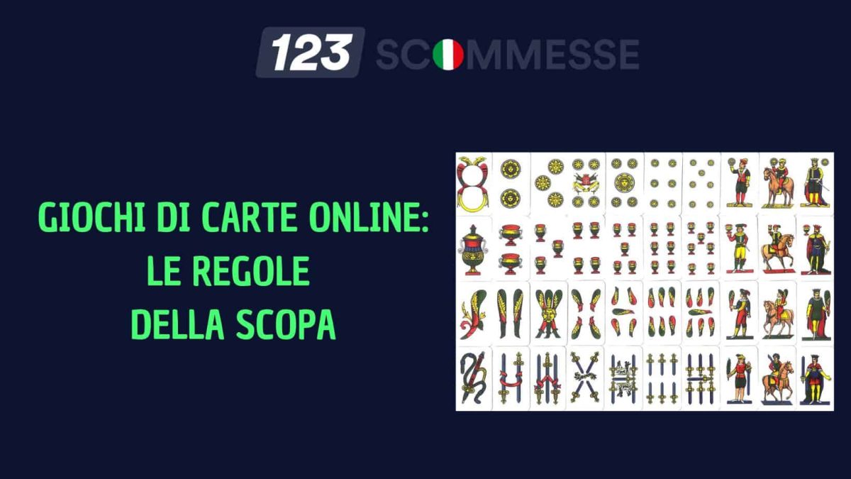 Giochi di carte Online: le regole della Scopa, come si gioca