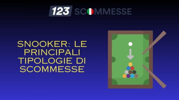 Snooker Principali Tipologie di Scommesse