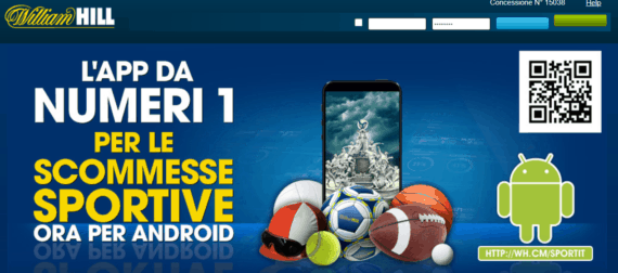 app scommesse william hill